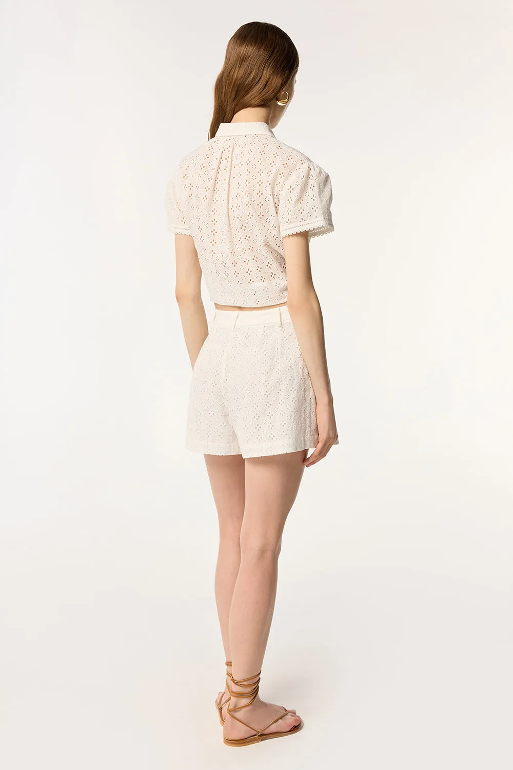 Shirt Cycas - Natural White sold by Poupette St Barth product image thumbnail 4