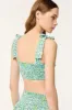 Top Carla - Green Wings Flower sold by Poupette St Barth
