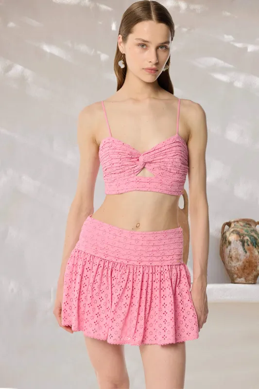 Top Claudia - Begonia Pink sold by Poupette St Barth