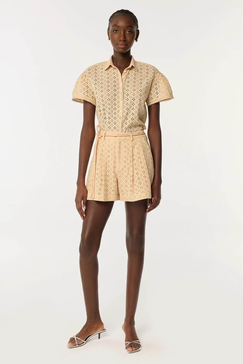 Short Chantal - Cream sold by Poupette St Barth
