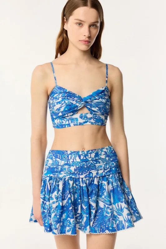 Top Claudia - Blue Jengel made by Poupette St Barth