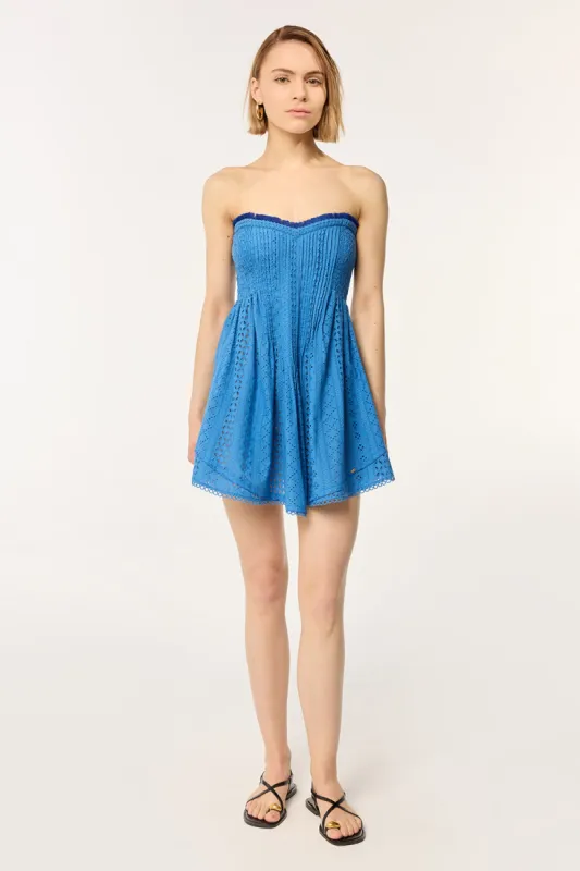 Bandeau Dress Claire - Jeans sold by Poupette St Barth