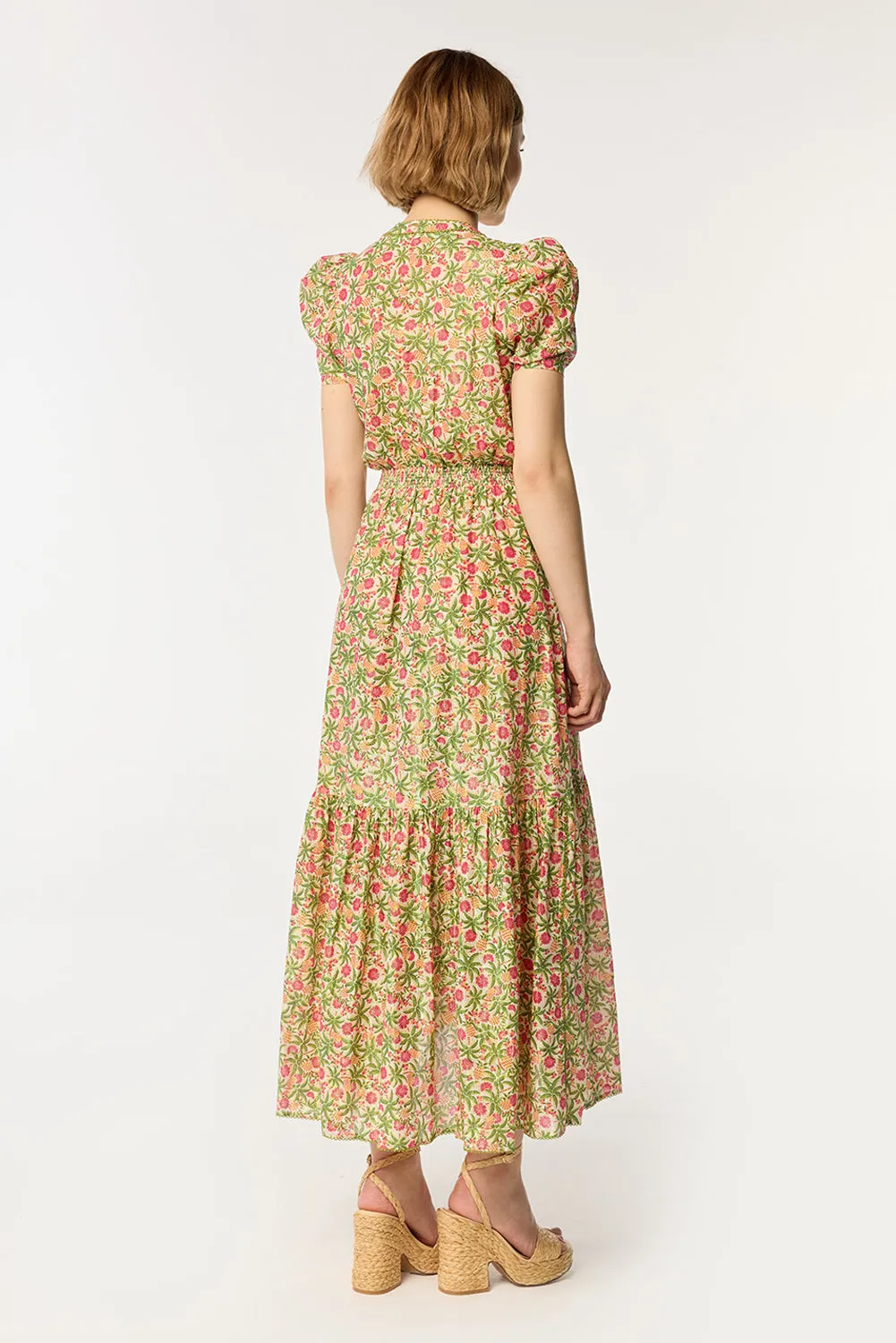 Long Dress Baba - Pink Honolulu sold by Poupette St Barth product image thumbnail 3