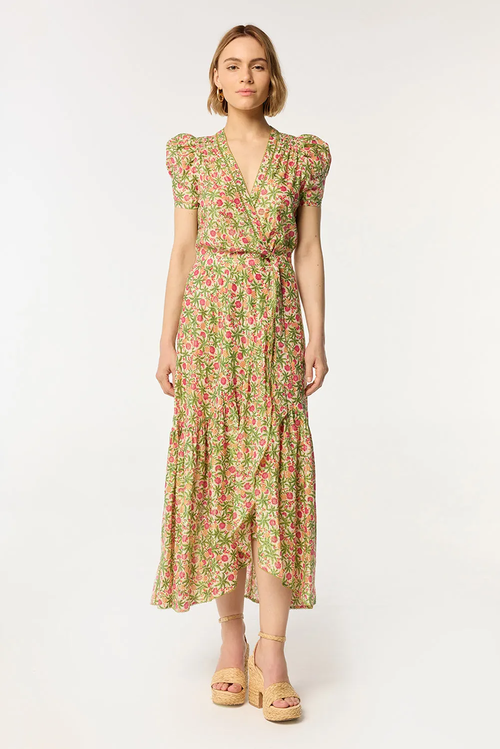 Long Dress Baba - Pink Honolulu sold by Poupette St Barth