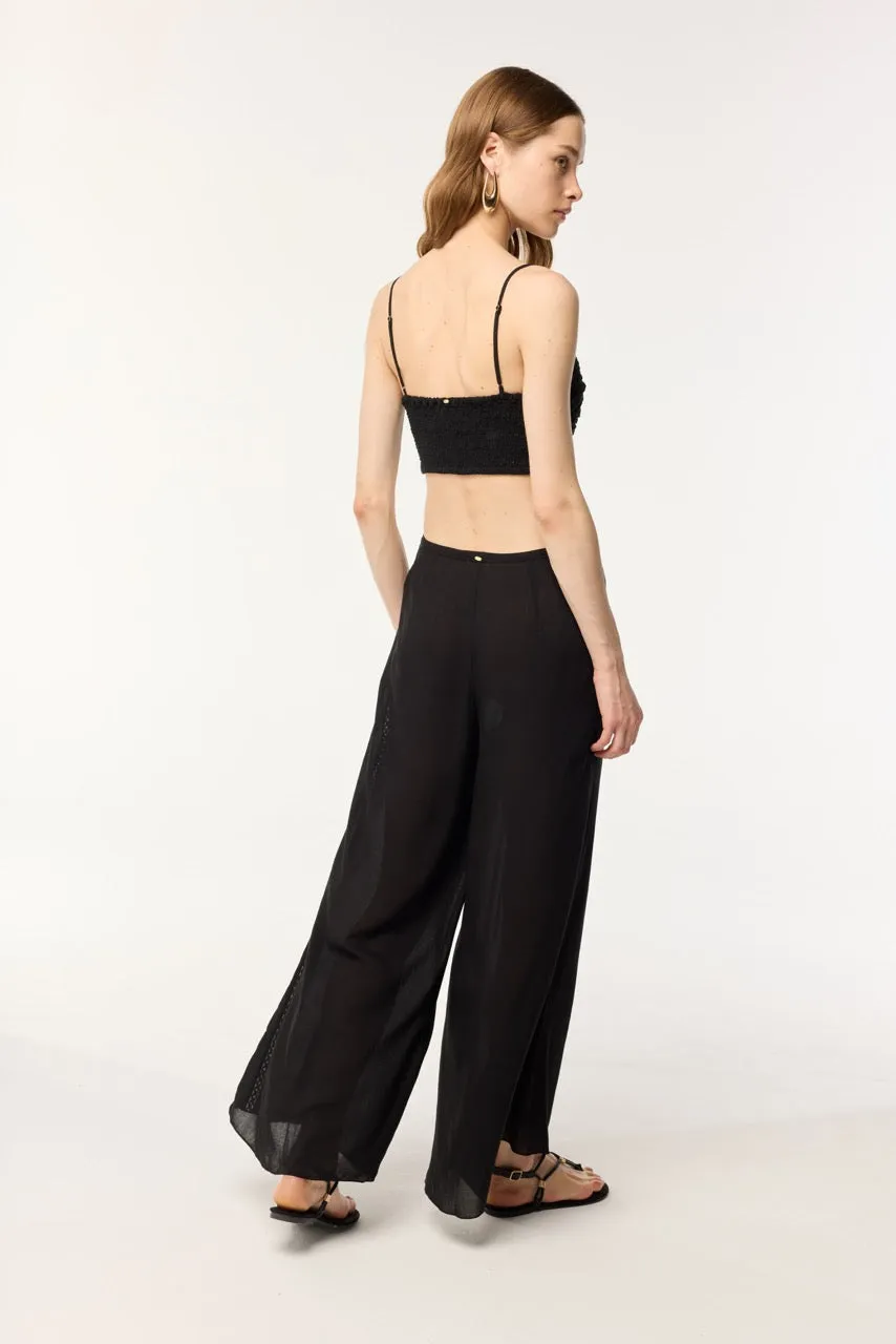 Pant Cleo - Black sold by Poupette St Barth product image thumbnail 3