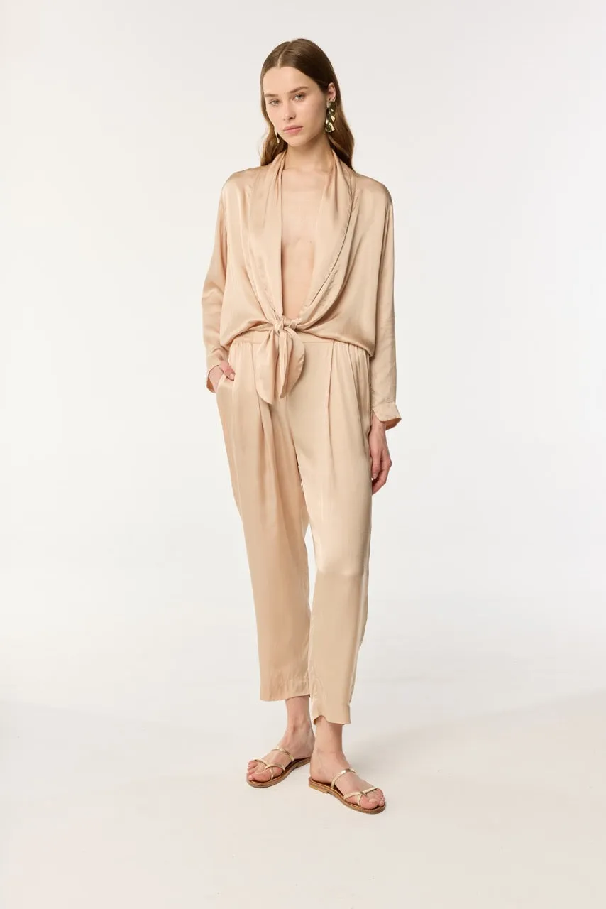 Blouse Celie - Beige sold by Poupette St Barth product image thumbnail 2