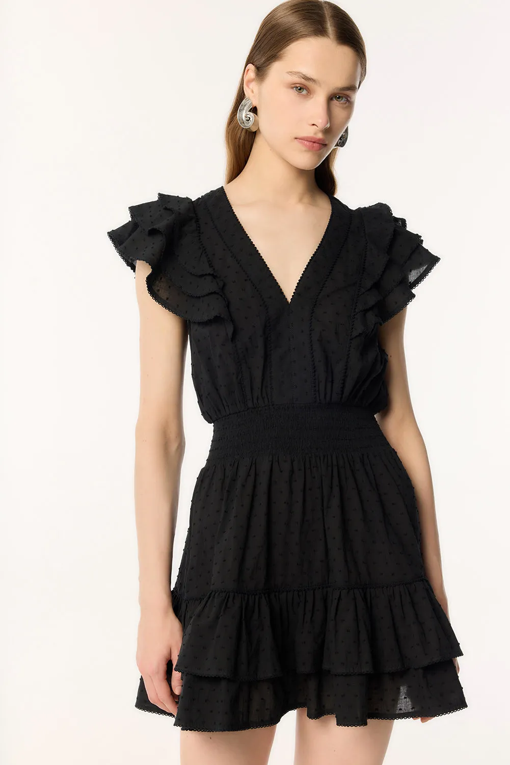 Mini Dress Camila - Black sold by Poupette St Barth