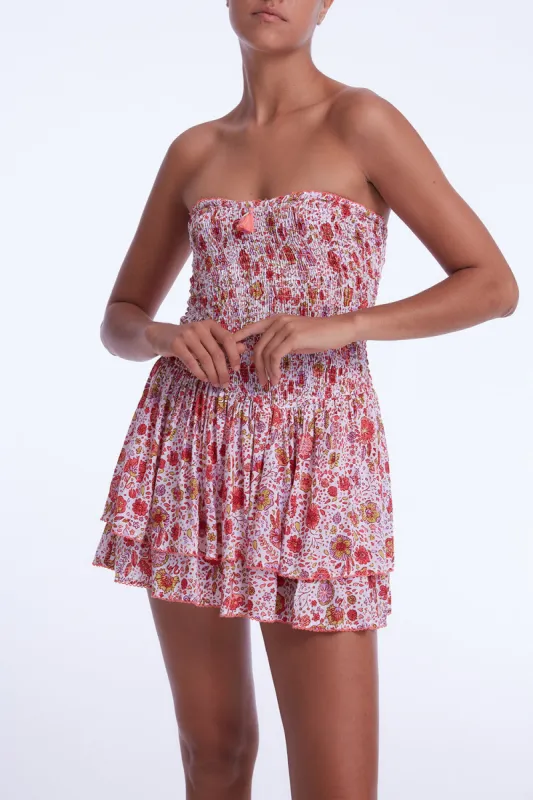 Bandeau Dress Triny - Pink Naif sold by Poupette St Barth
