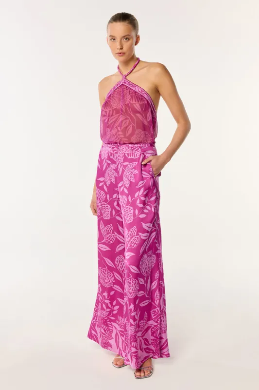 Pant Clea - Purple Macro Stelis sold by Poupette St Barth