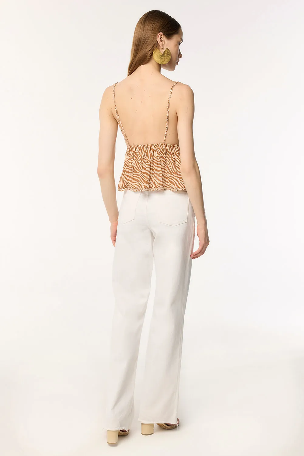 Top Cassandra - Choco Mini Animalier sold by Poupette St Barth product image thumbnail 2