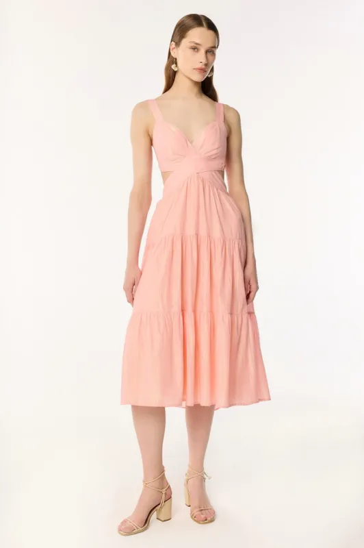 Long Dress Coco - Pink sold by Poupette St Barth