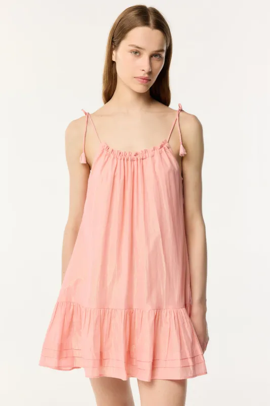 Mini Dress Billie - Pink sold by Poupette St Barth