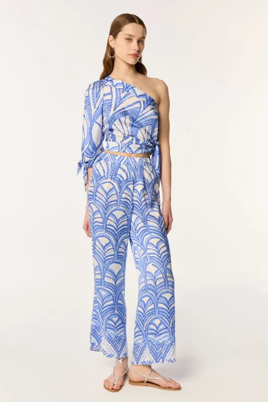 Pant Cecile - Blue Himba sold by Poupette St Barth