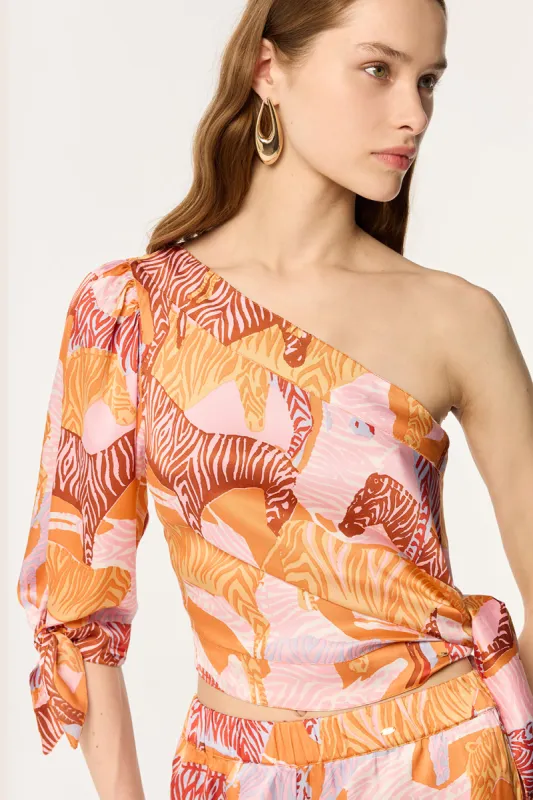 Blouse Cecile - Pink Ashanti made by Poupette St Barth