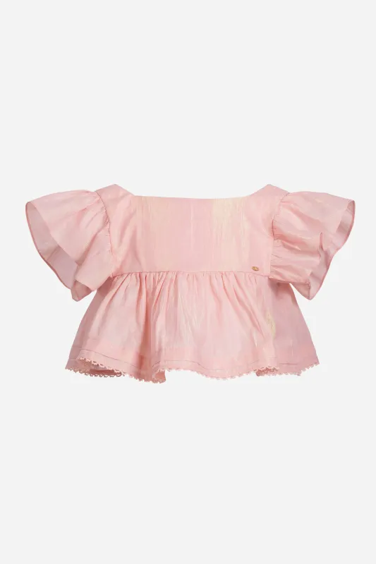 Top Cycas for girls - Pink sold by Poupette St Barth