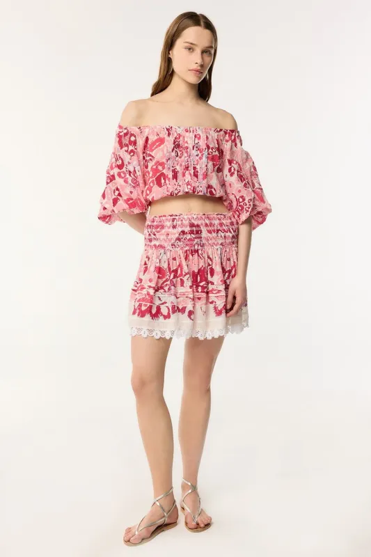 Top Bova - Pink Pencilleo made by Poupette St Barth