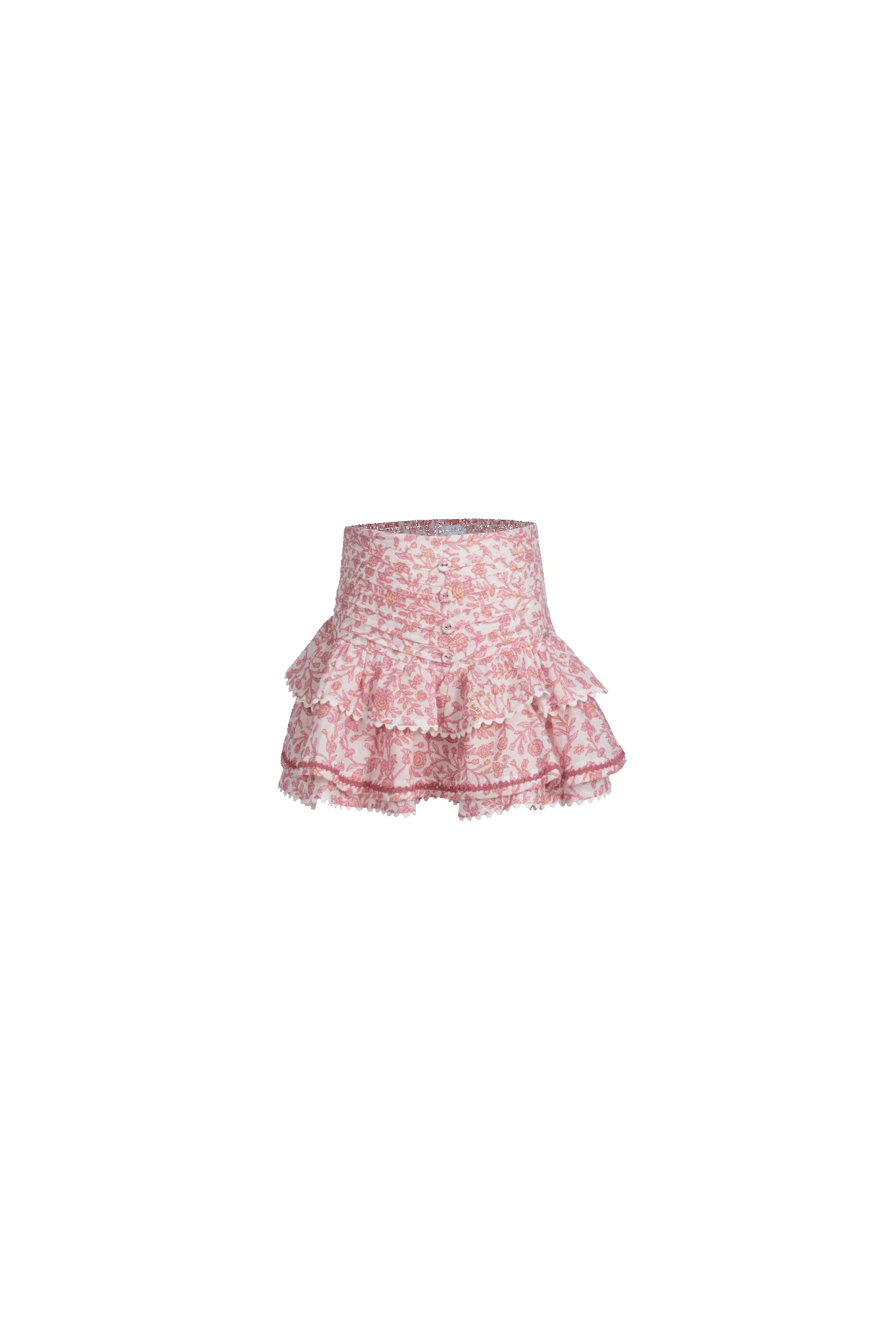 Mini Skirt Alizee for girls - Pink Lazuli sold by Poupette St Barth