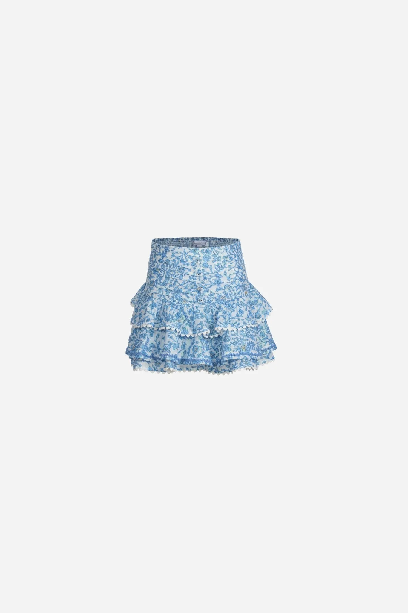 Mini Skirt Alizee for girls - Blue Lazuli sold by Poupette St Barth product image thumbnail 2