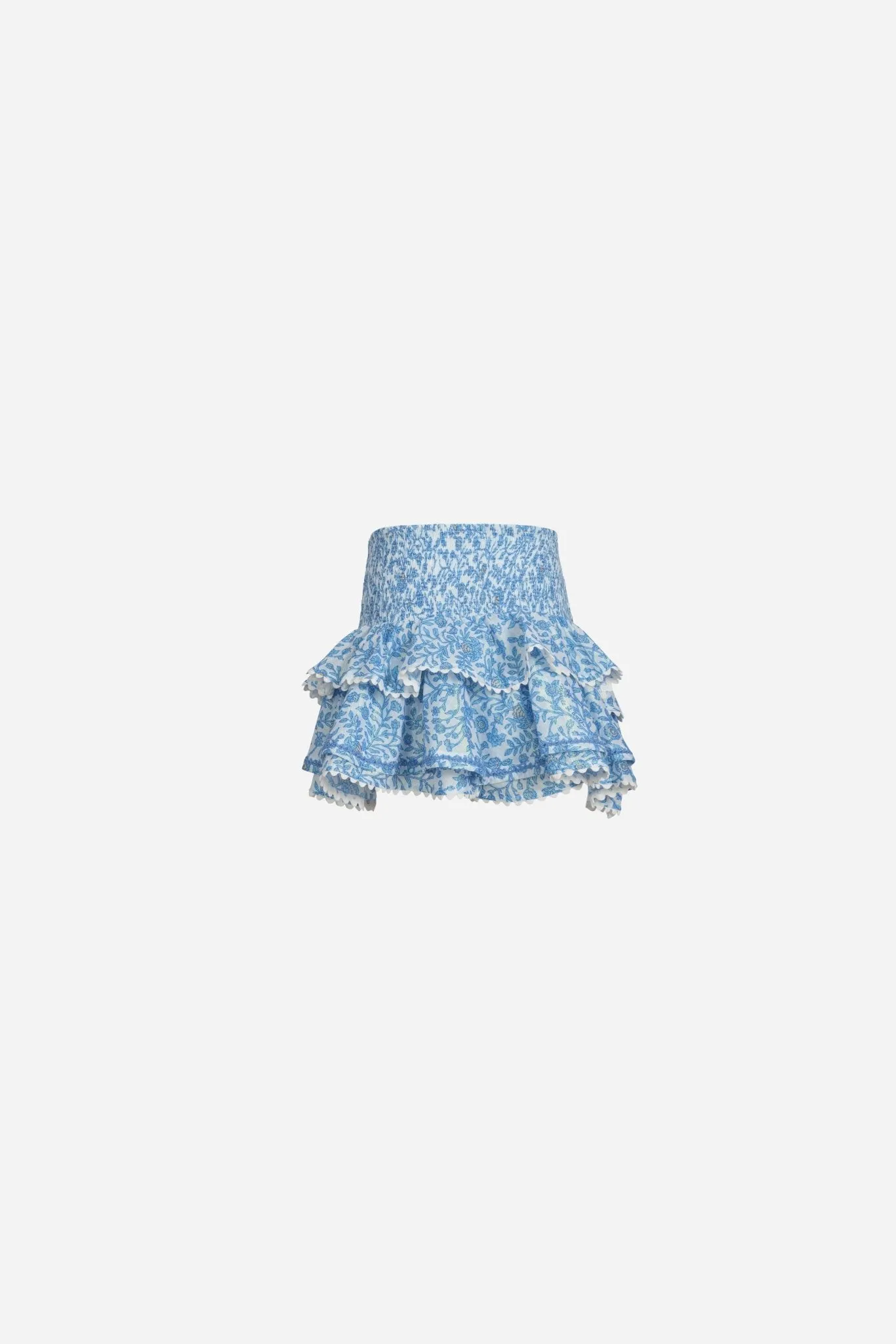 Mini Skirt Alizee for girls - Blue Lazuli sold by Poupette St Barth product image thumbnail 3