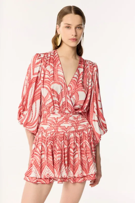 Mini Dress Colleen - Pink Himba sold by Poupette St Barth