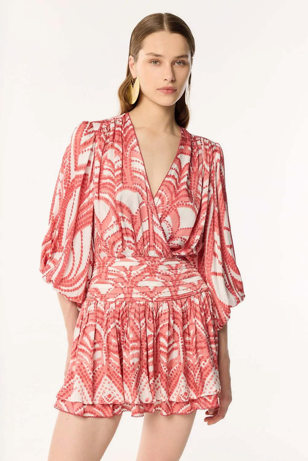 Mini Dress Colleen - Pink Himba sold by Poupette St Barth