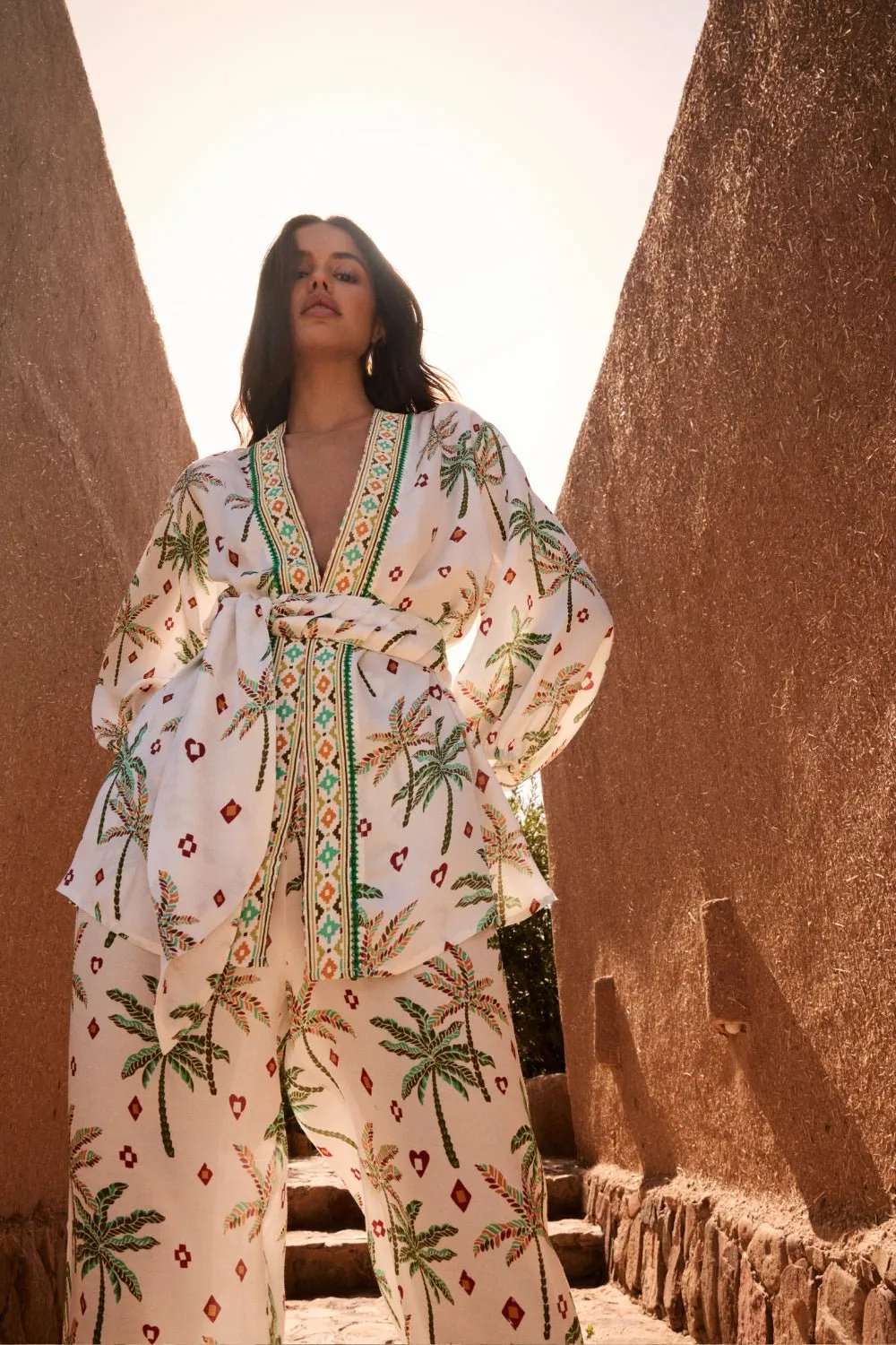 Jacket Celie - Green Equator sold by Poupette St Barth