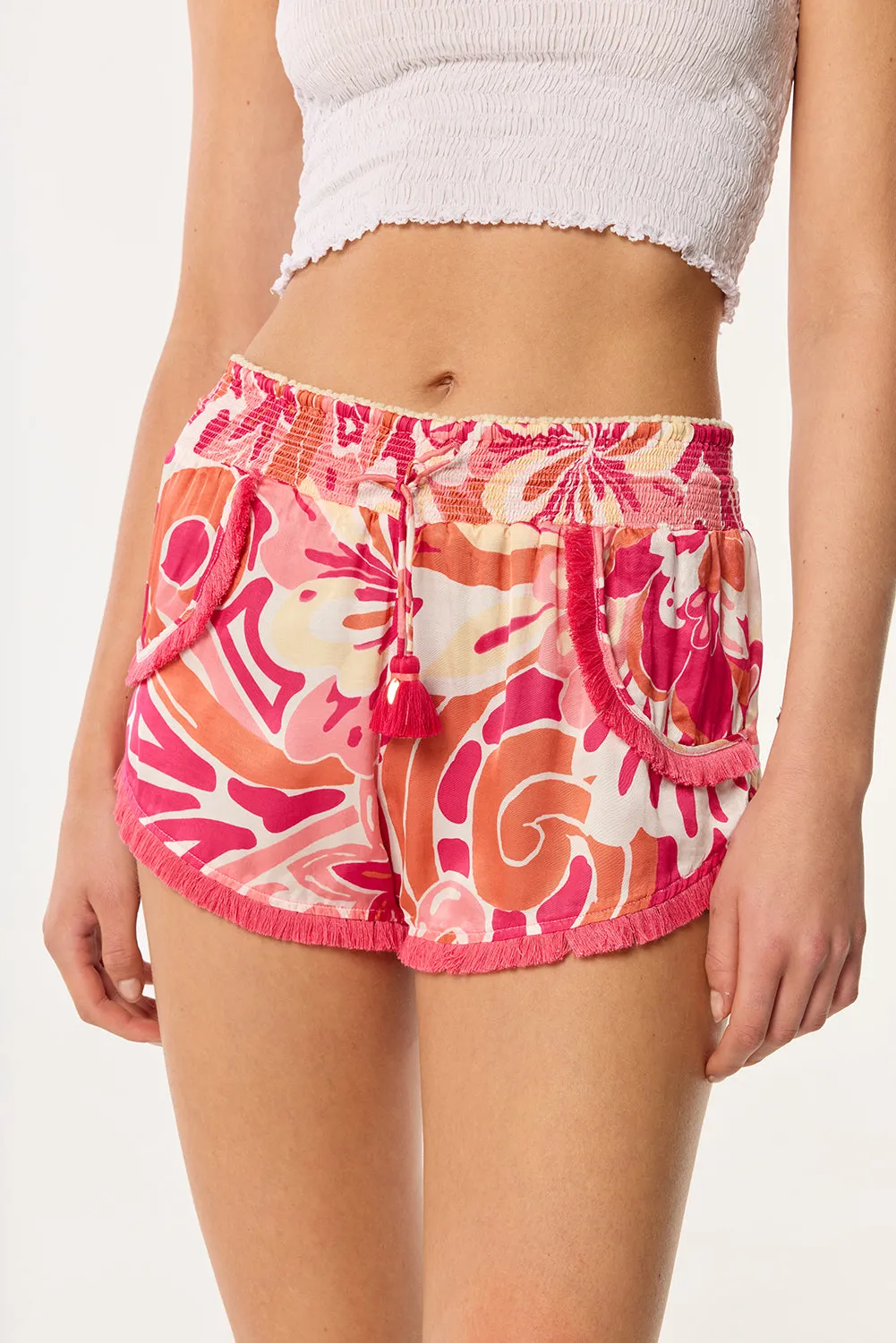 Boxer Lulu - Pink Fantasia sold by Poupette St Barth product image thumbnail 2