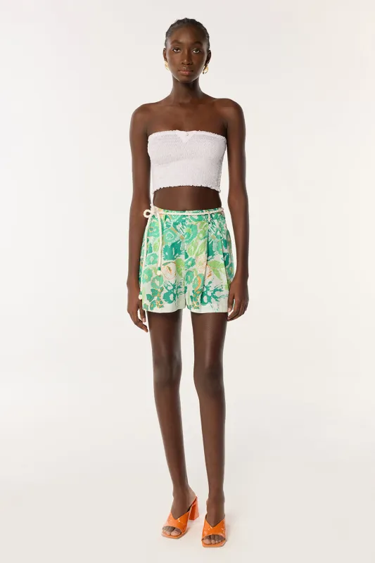 Short Chantal - Green Pencilleo sold by Poupette St Barth