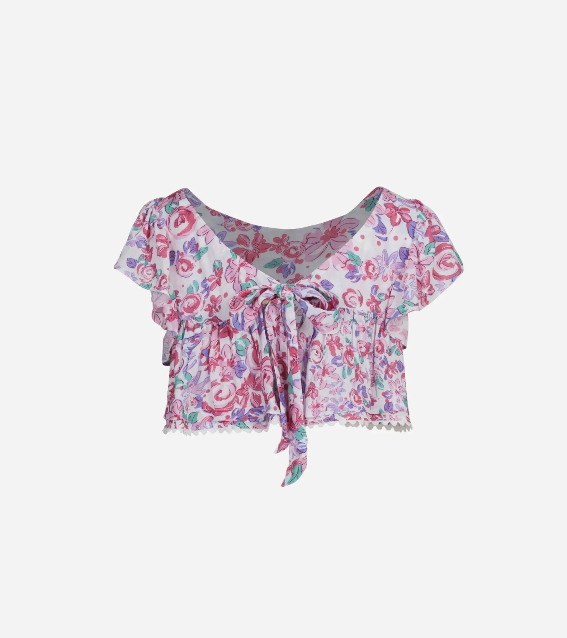 Top Cycas for girls - Pink Garden Rose sold by Poupette St Barth product image thumbnail 2