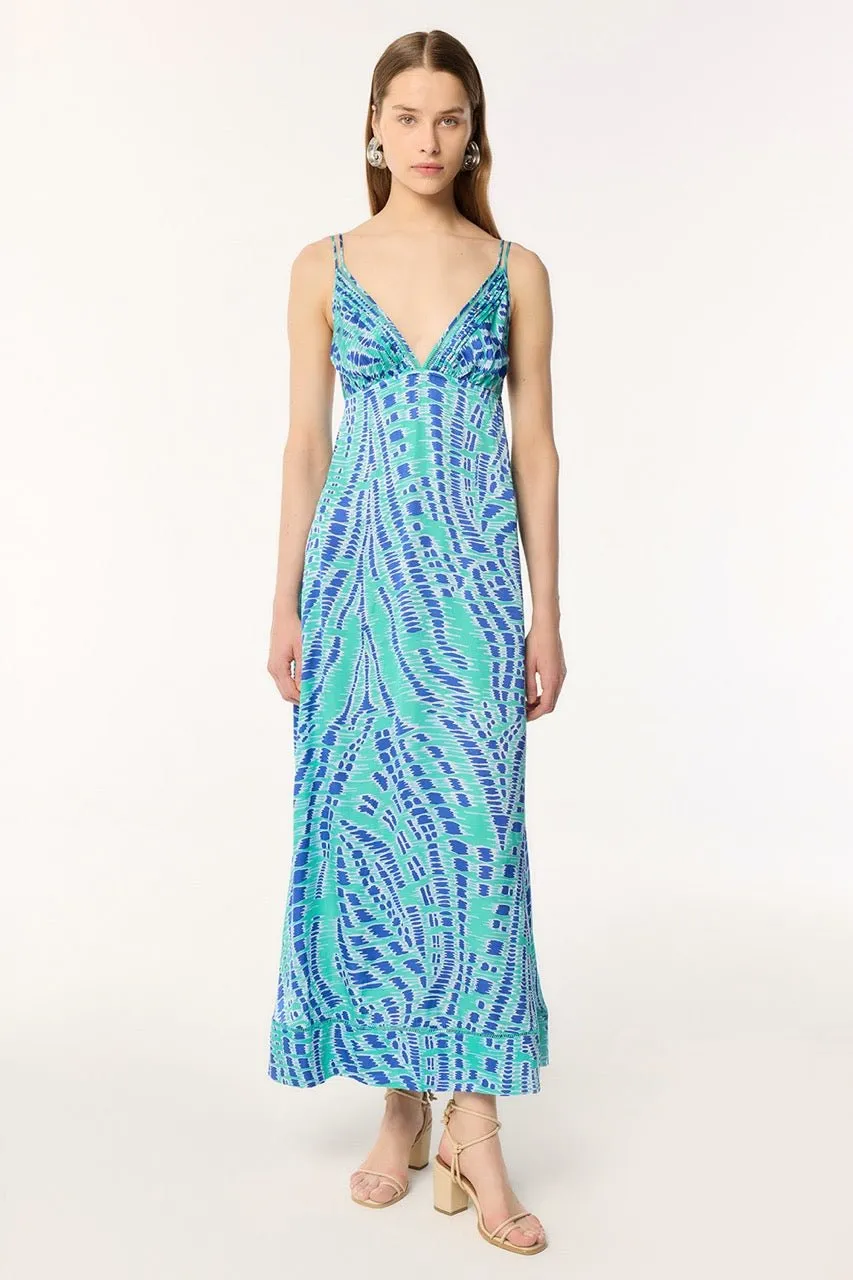 Long Dress Cassandra - Sky Kalina sold by Poupette St Barth