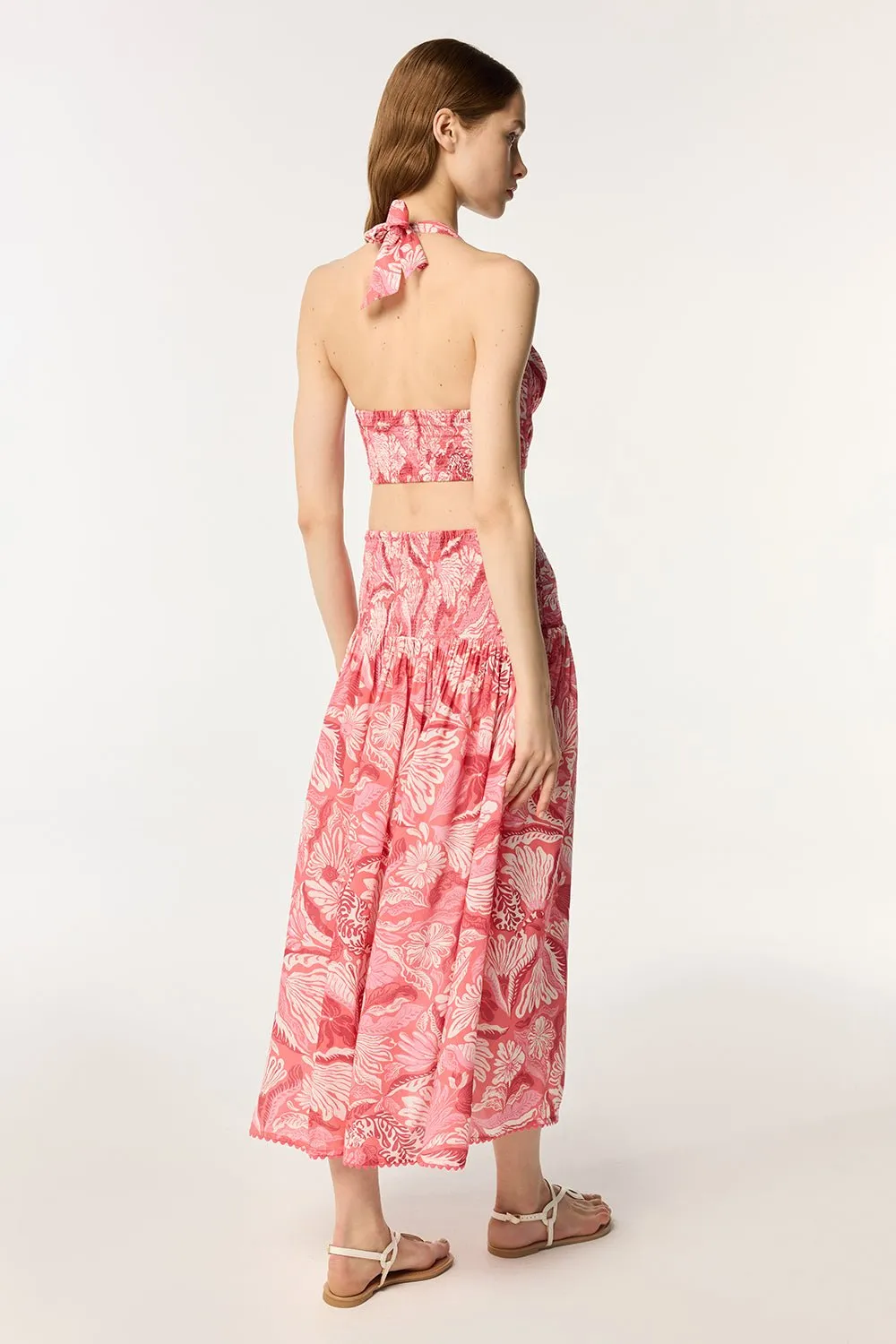 Top Carla - Pink Tiger Lily sold by Poupette St Barth product image thumbnail 2