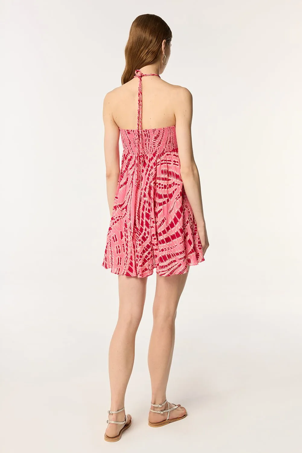 Mini Dress Calla - Pink Kalina sold by Poupette St Barth product image thumbnail 3