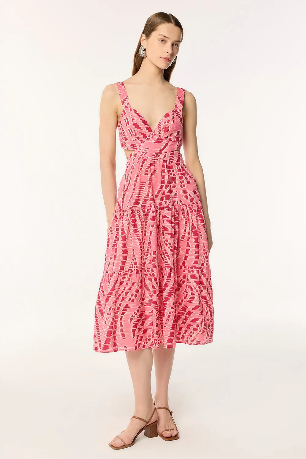 Long Dress Coco - Pink Kalina sold by Poupette St Barth