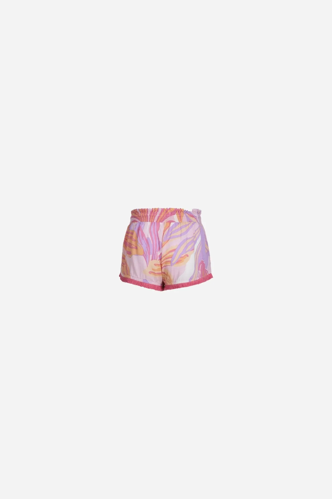 Boxer Lulu for girls - Pink Seaweed sold by Poupette St Barth