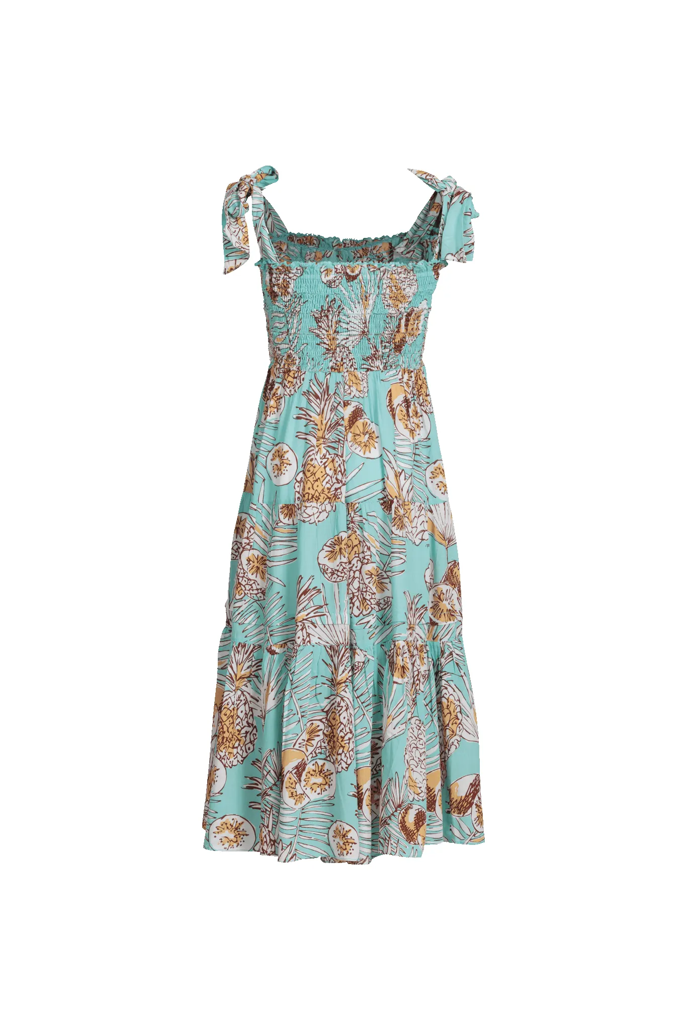 Long Dress Triny for girls - Mint Karibia sold by Poupette St Barth product image thumbnail 2