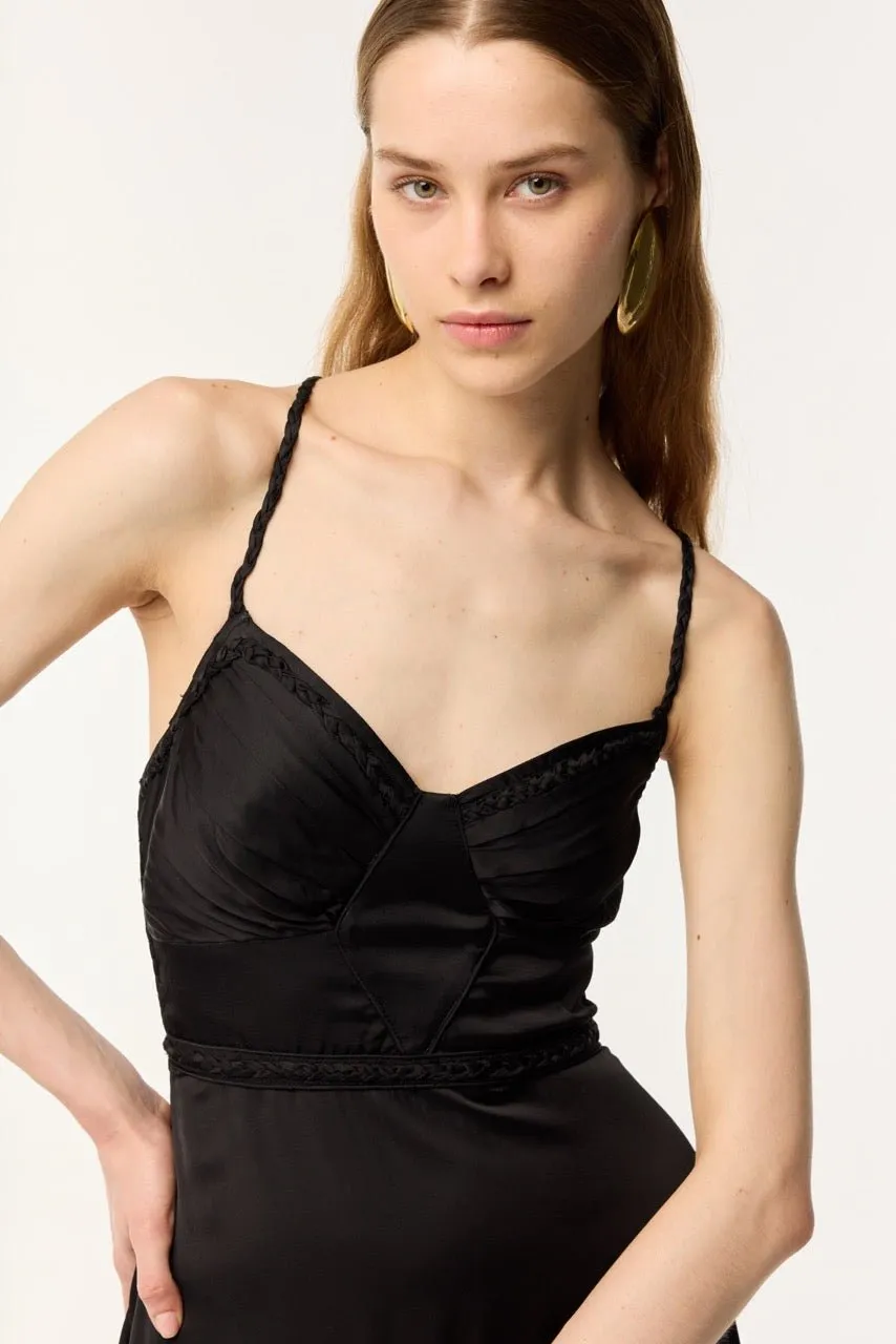 Long Dress Cara - Black sold by Poupette St Barth product image thumbnail 2