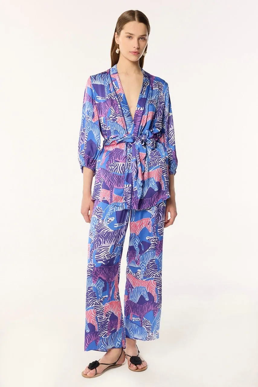 Jacket Celie - Blue Ashanti sold by Poupette St Barth