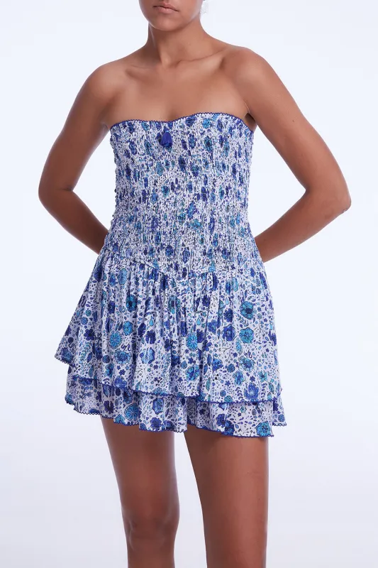 Bandeau Dress Triny - Blue Naif sold by Poupette St Barth