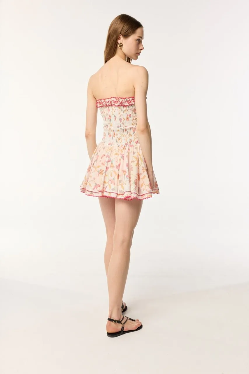 Bandeau Dress Cory - Pink Ylang Ylang sold by Poupette St Barth product image thumbnail 2