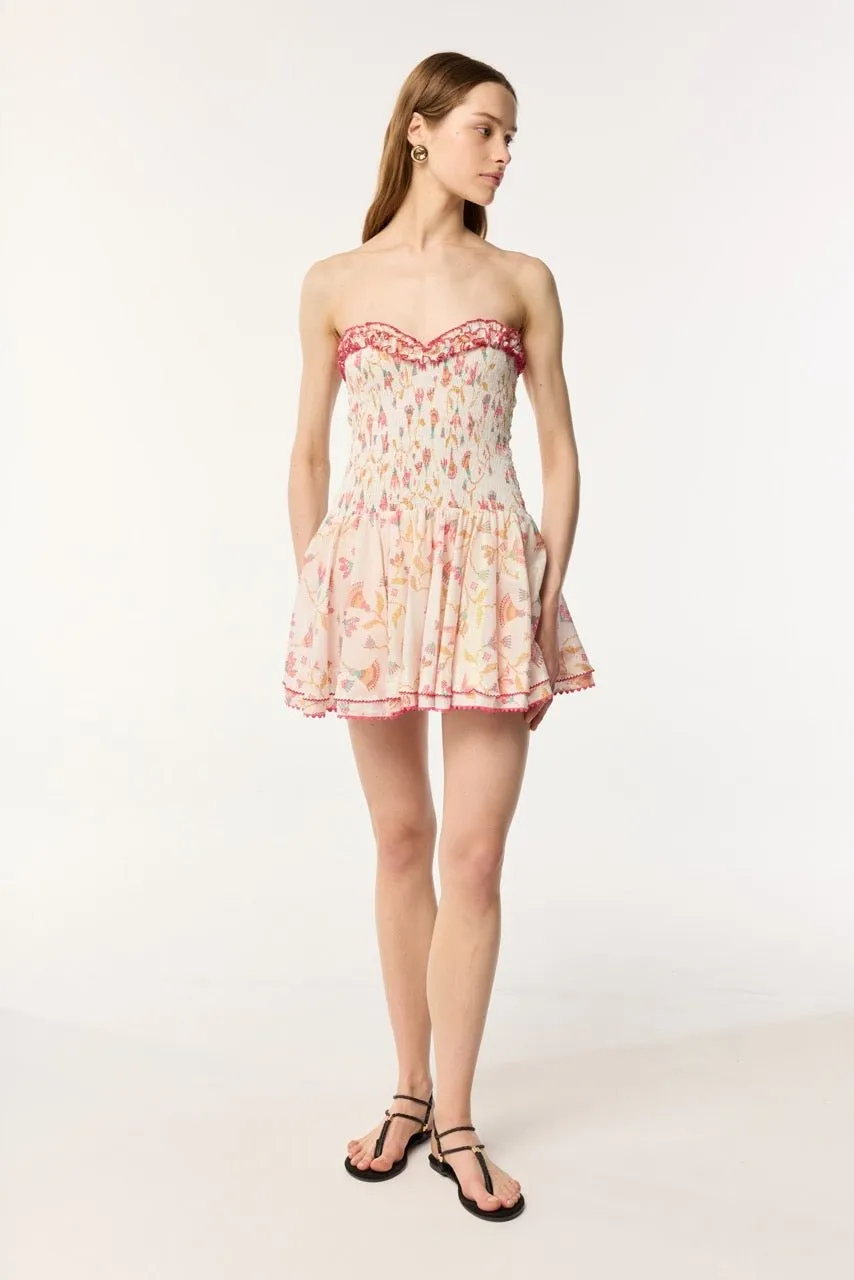 Bandeau Dress Cory - Pink Ylang Ylang sold by Poupette St Barth product image thumbnail 3