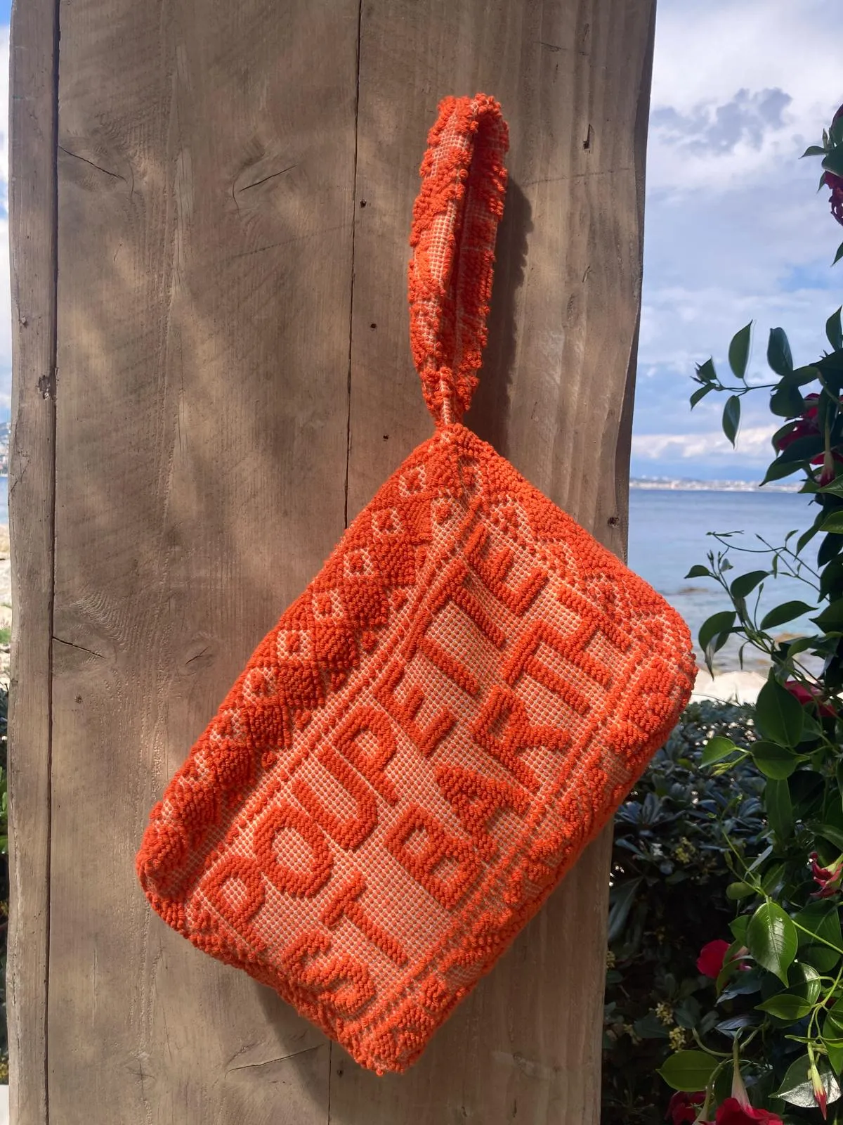 Pochette Olbia Slim - Orange sold by Poupette St Barth product image thumbnail 2
