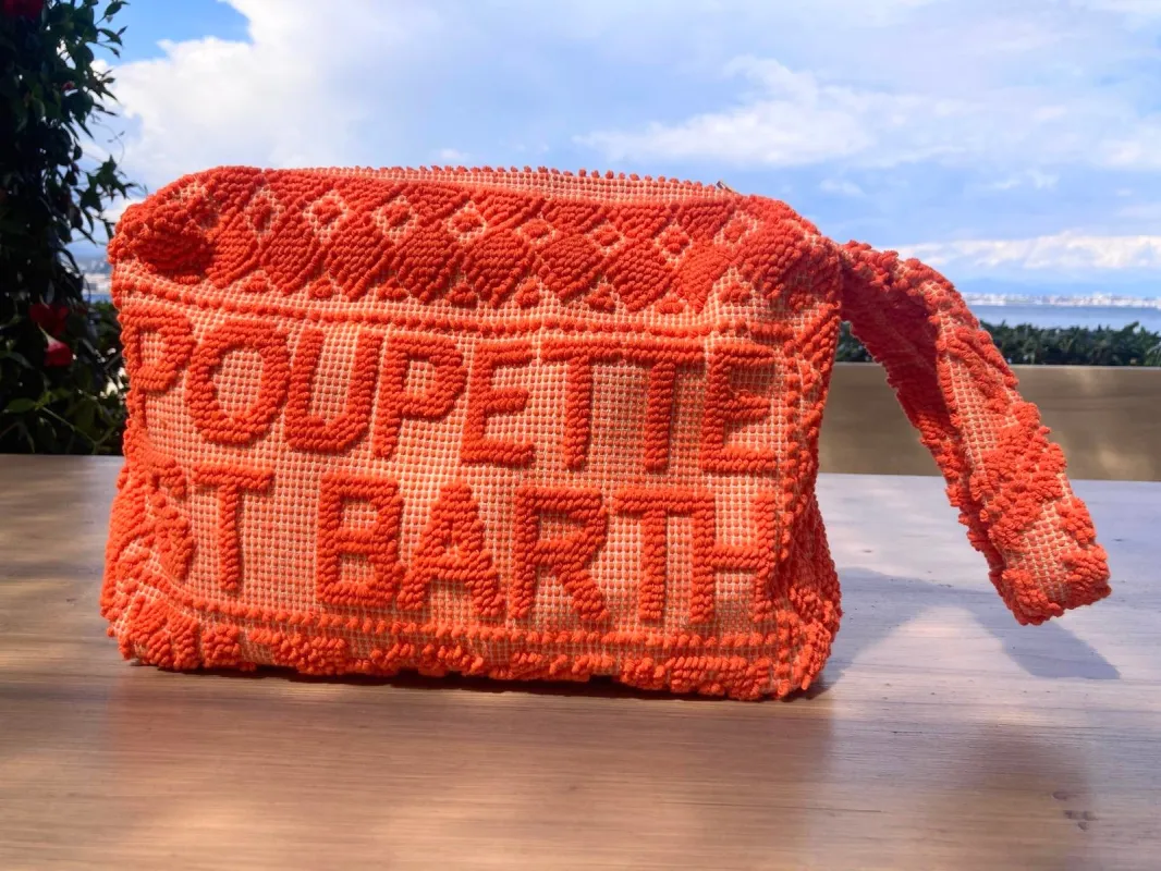 Pochette Olbia Slim - Orange sold by Poupette St Barth