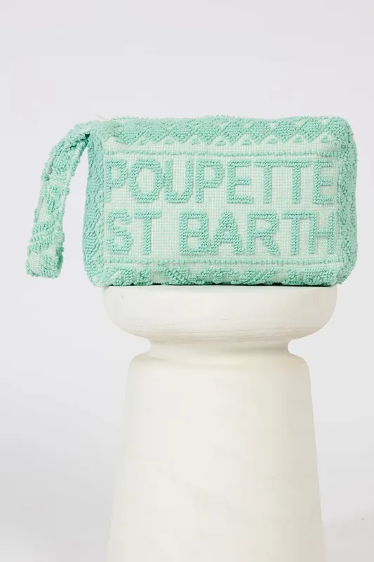 Pochette Olbia Slim - Turquoise made by Poupette St Barth