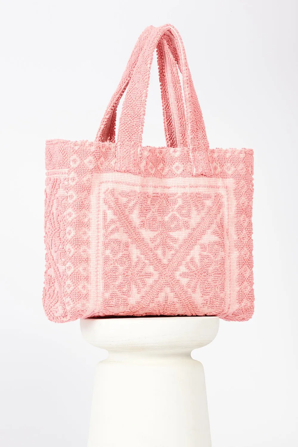 Beach Bag Olbia Medium - Pink sold by Poupette St Barth product image thumbnail 2
