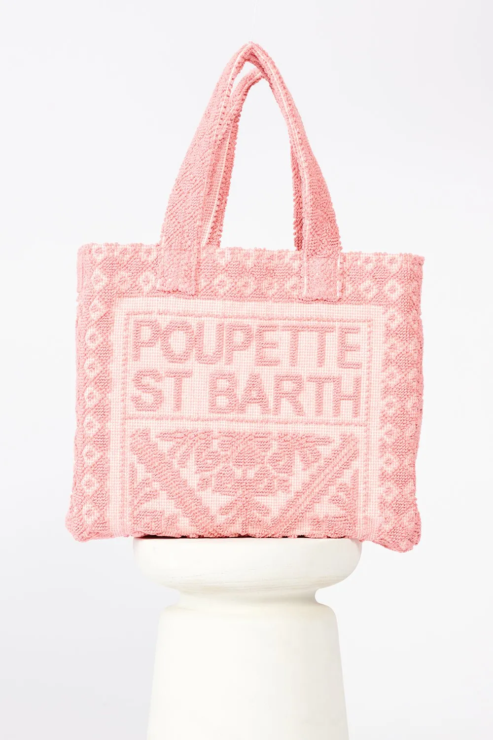 Beach Bag Olbia Medium - Pink sold by Poupette St Barth