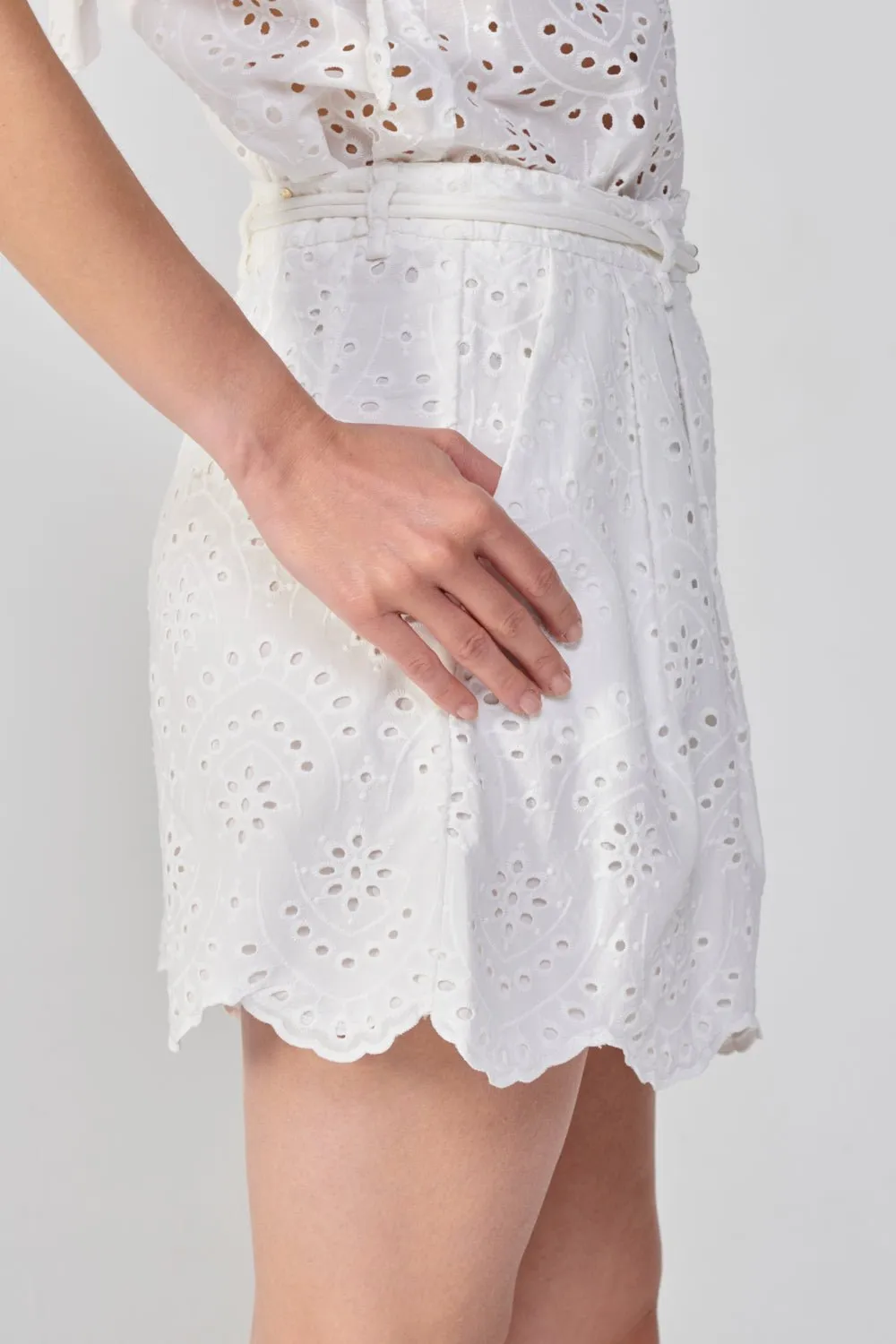 Short Chantal - Natural White sold by Poupette St Barth product image thumbnail 3
