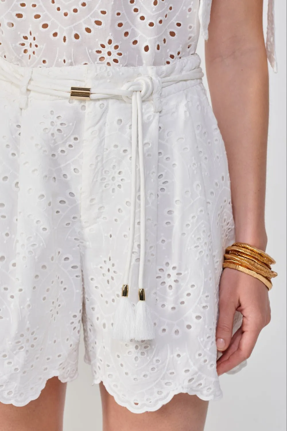 Short Chantal - Natural White sold by Poupette St Barth product image thumbnail 5