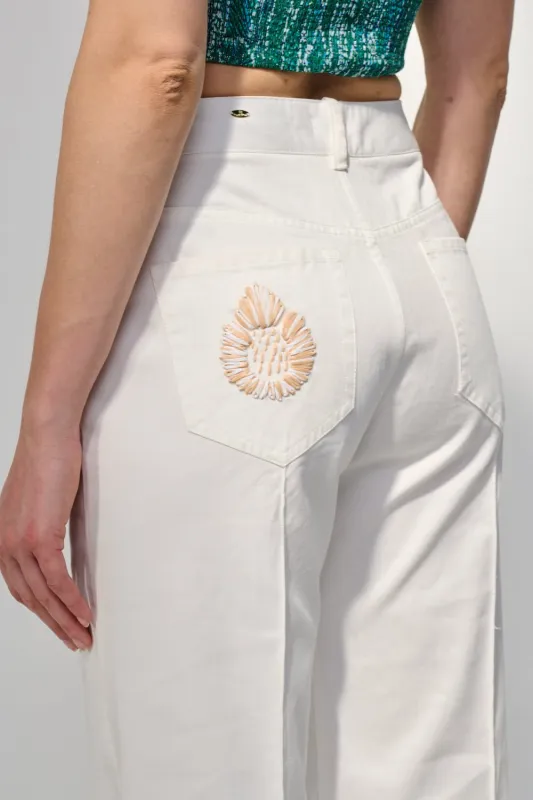 Pant Kaoli - Natural White Provence sold by Poupette St Barth