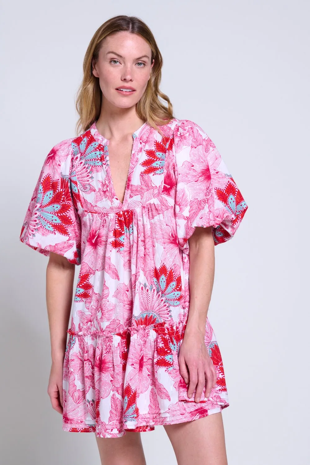 Mini Dress Cruz - Pink Padang sold by Poupette St Barth product image thumbnail 2