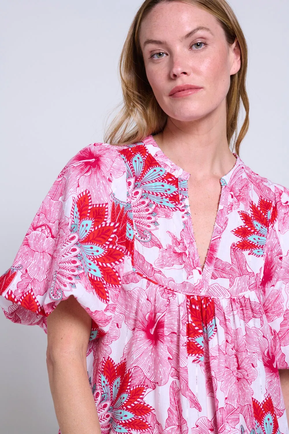 Mini Dress Cruz - Pink Padang sold by Poupette St Barth product image thumbnail 5